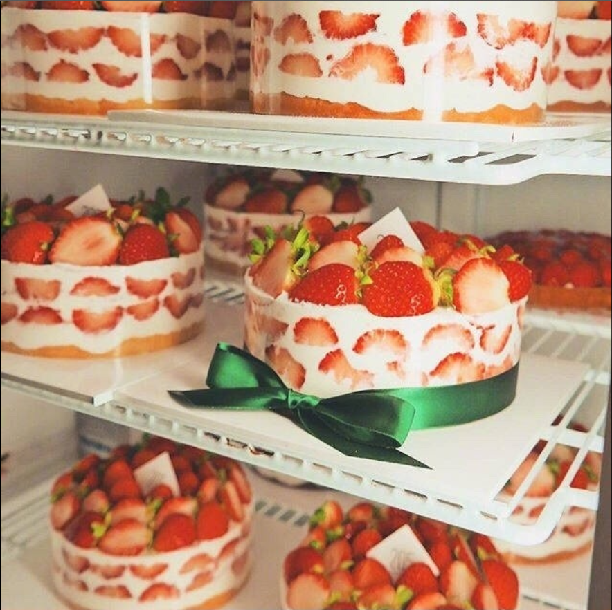糕点图片_Strawberry Cake草莓蛋糕图片