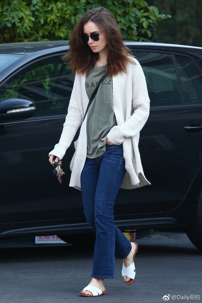 欧美美女明星28岁的大美妞 Lily Collins（莉莉.柯林