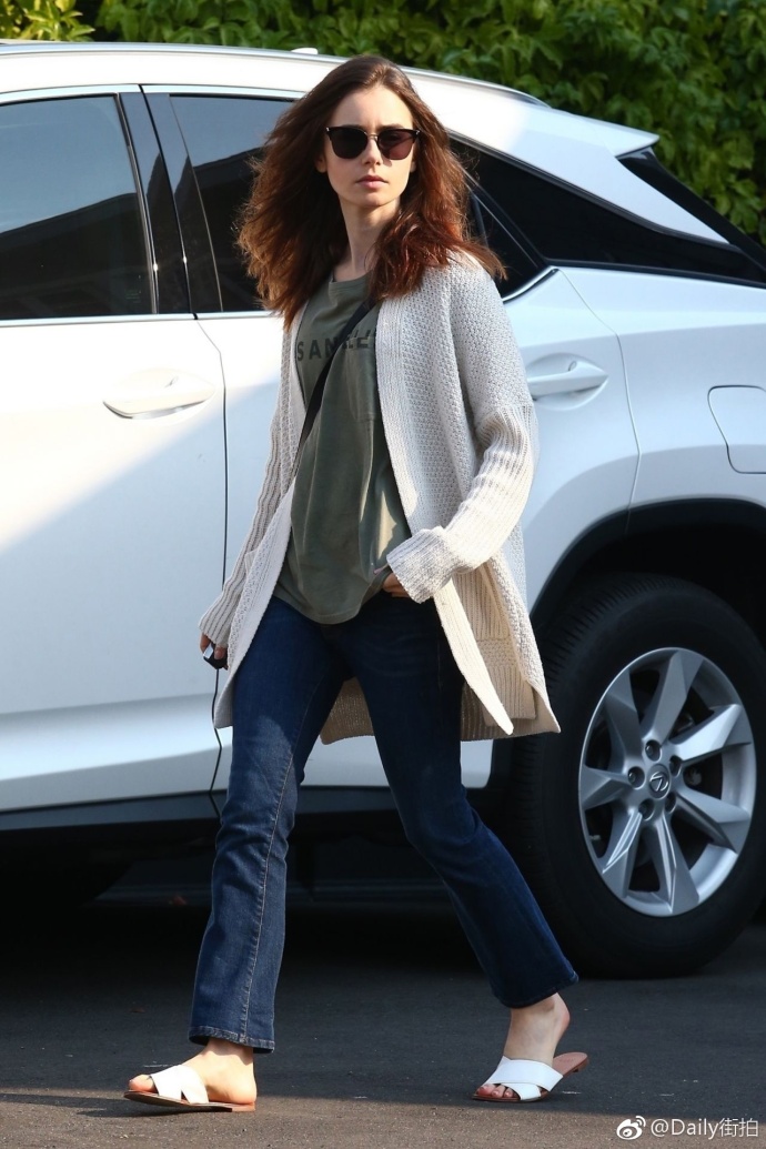 欧美美女明星28岁的大美妞 Lily Collins（莉莉.柯林