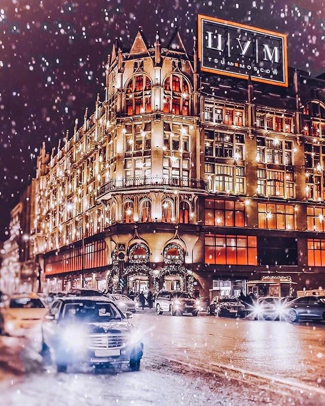 下雪了图片_雪景图片