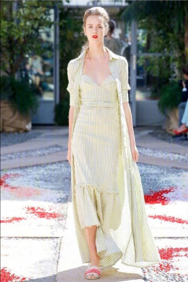 欧美美女模特演绎Luisa Beccaria Spring 2018阳光中的美