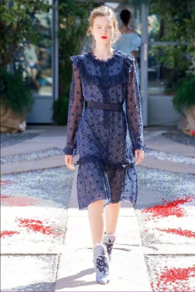 欧美美女模特演绎Luisa Beccaria Spring 2018阳光中的美
