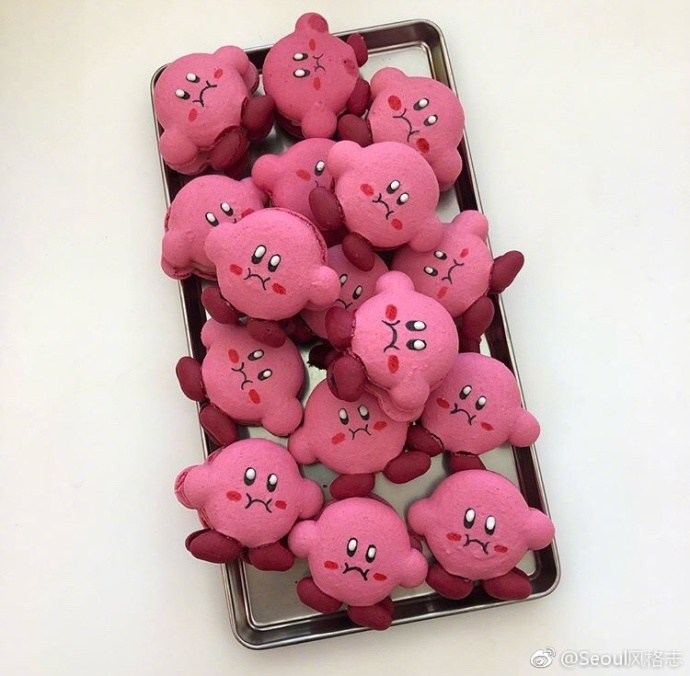 甜点图片_超级可爱的马卡龙图片