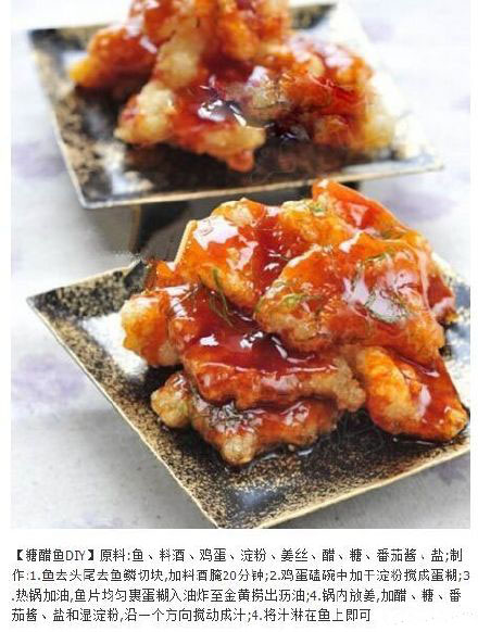 各种糖醋口味美食做法