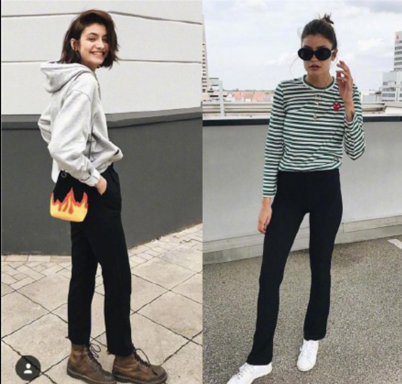 欧美时尚博主穿搭技巧_欧美美女图片​​​​