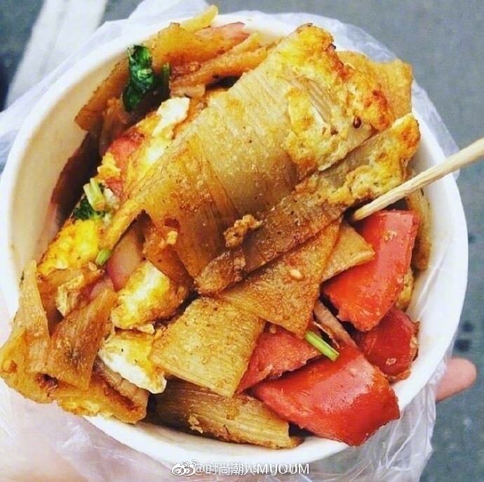 突然好想吃哈尔滨烤冷面图片