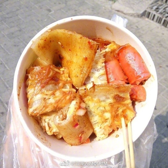 突然好想吃哈尔滨烤冷面图片