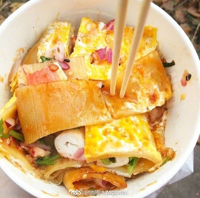 突然好想吃哈尔滨烤冷面图片