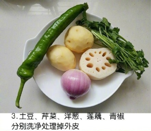 干锅鸡翅的做法荤素搭配一锅出