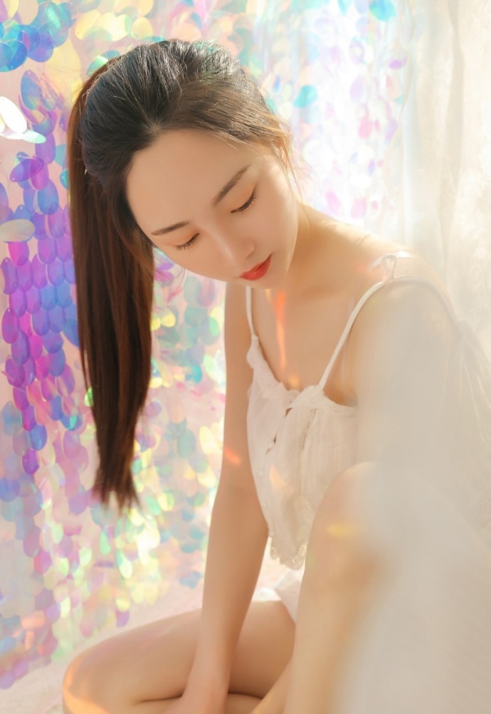 唯美治愈系清纯美女学生妹图片