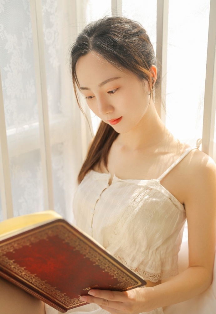 唯美治愈系清纯美女学生妹图片