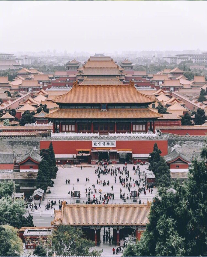 现在的北京历史的紫禁城风景图片