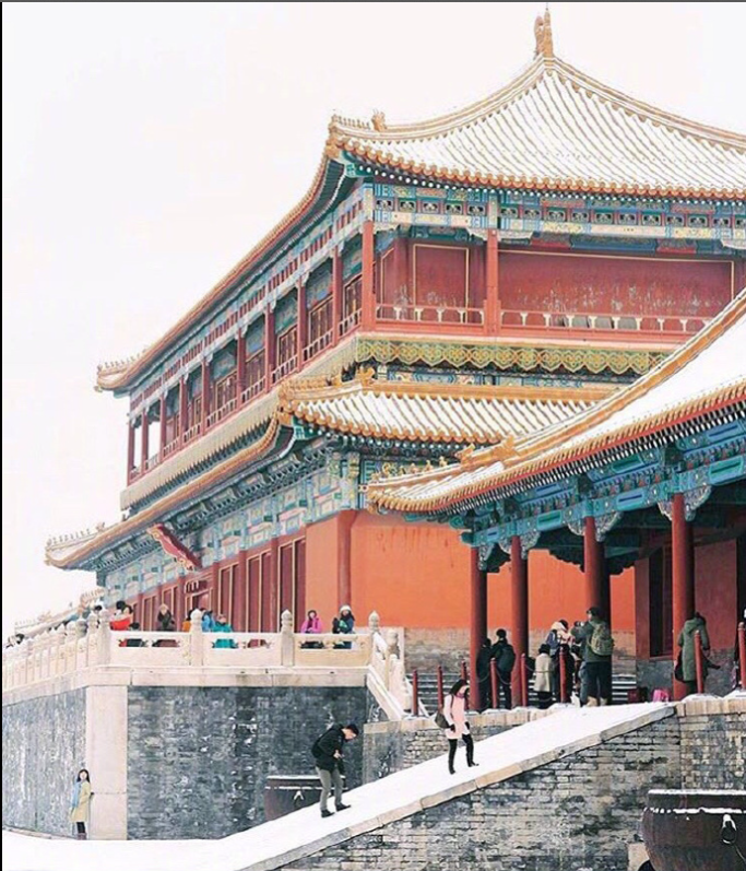 现在的北京历史的紫禁城风景图片
