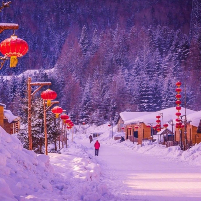 中国的童话王国_中国雪乡风景图片
