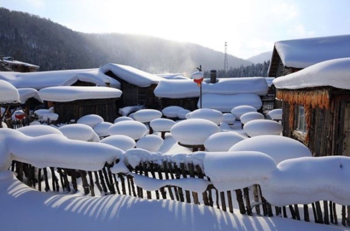 中国的童话王国_中国雪乡风景图片