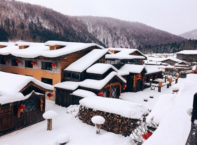 中国的童话王国_中国雪乡风景图片