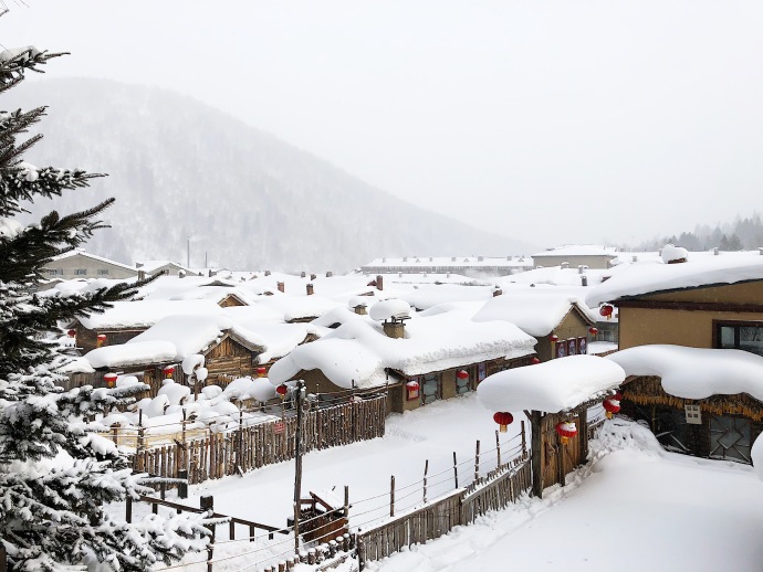 哈尔滨雪乡童话王国风景图片
