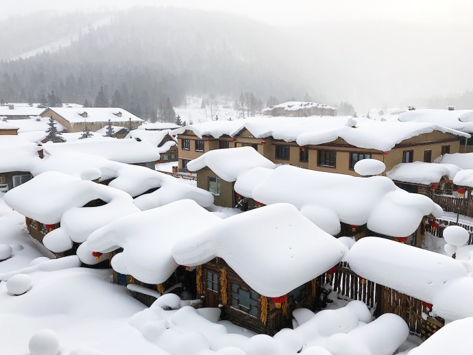 哈尔滨雪乡童话王国风景图片