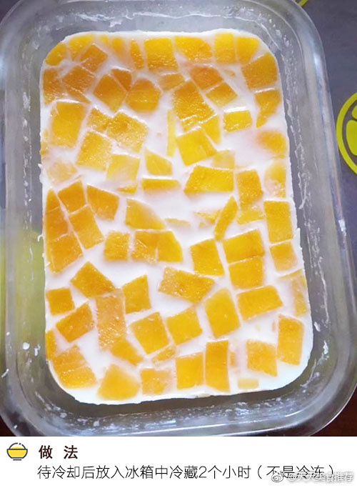 芒果牛奶布丁