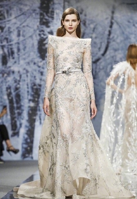 Ziad Nakad Couture FW 2017美到开挂的冰雪女王秀场礼服