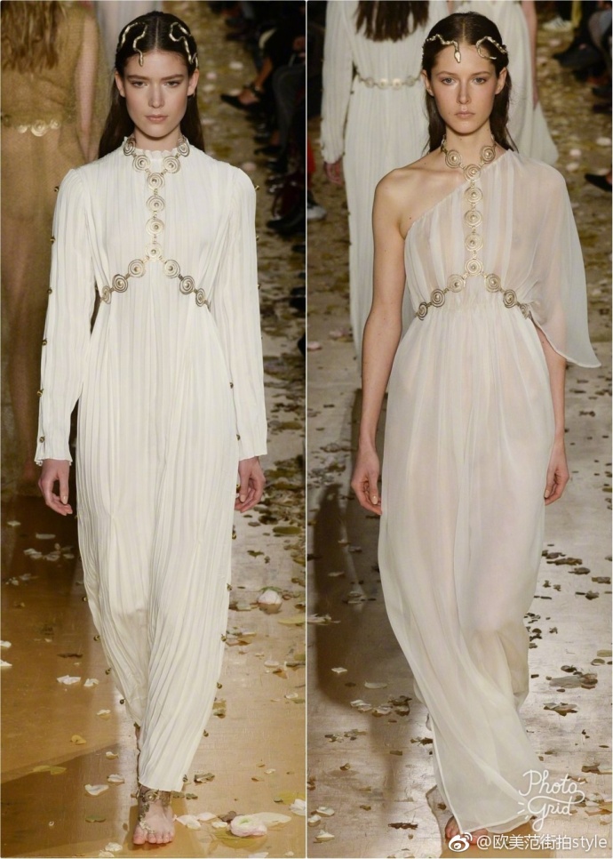 古希腊仙风熏得令人欲醉Valentino 2016春夏巴黎高级