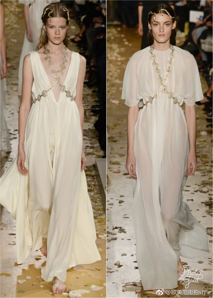 古希腊仙风熏得令人欲醉Valentino 2016春夏巴黎高级