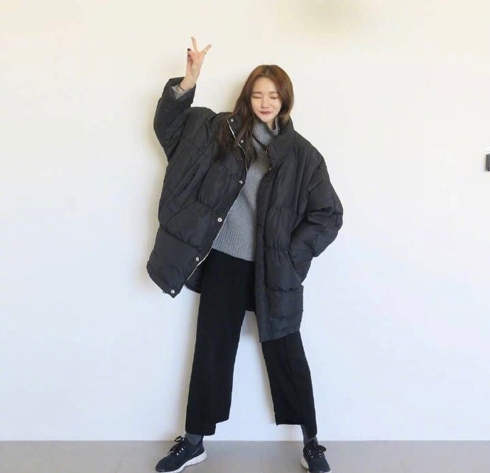 冬季保暖必备单品羽绒服&羊羔毛穿衣搭配风格