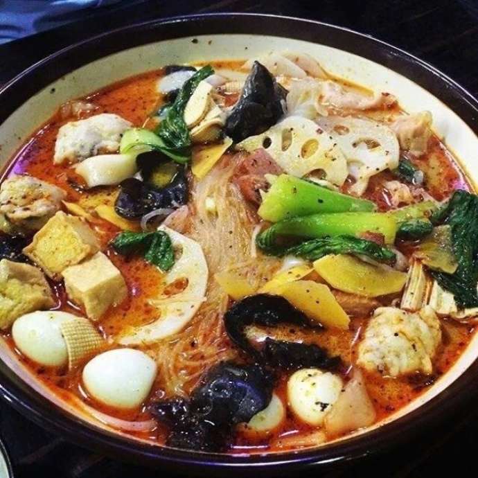 冬夜只想吃碗麻辣烫图片