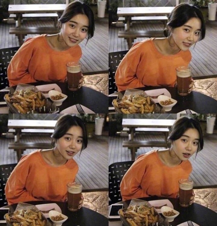 美女自拍姿势_女生四宫格拍照法get