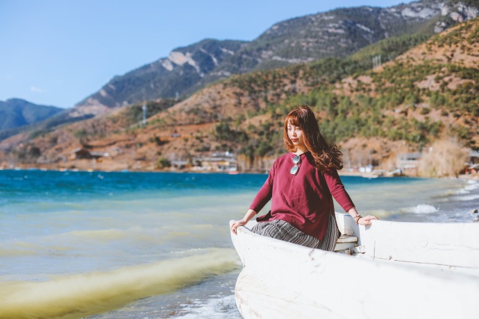 泸沽湖旅游风景图片