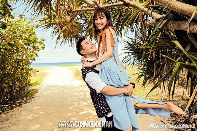无尾熊情侣CP吴昕潘玮柏《时尚COSMO》二月刊情人