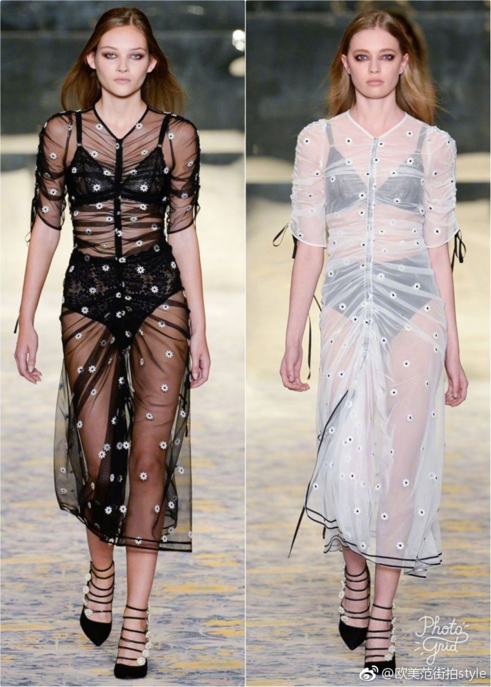 Alice McCall 2018早春系列欧美美女酷酷的小仙女风