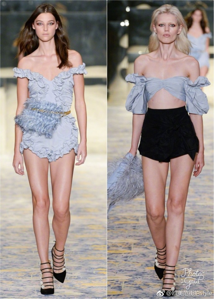 Alice McCall 2018早春系列欧美美女酷酷的小仙女风