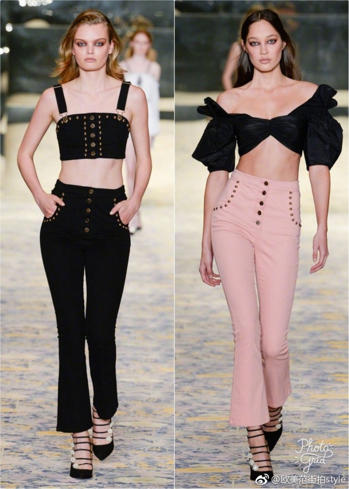 Alice McCall 2018早春系列欧美美女酷酷的小仙女风