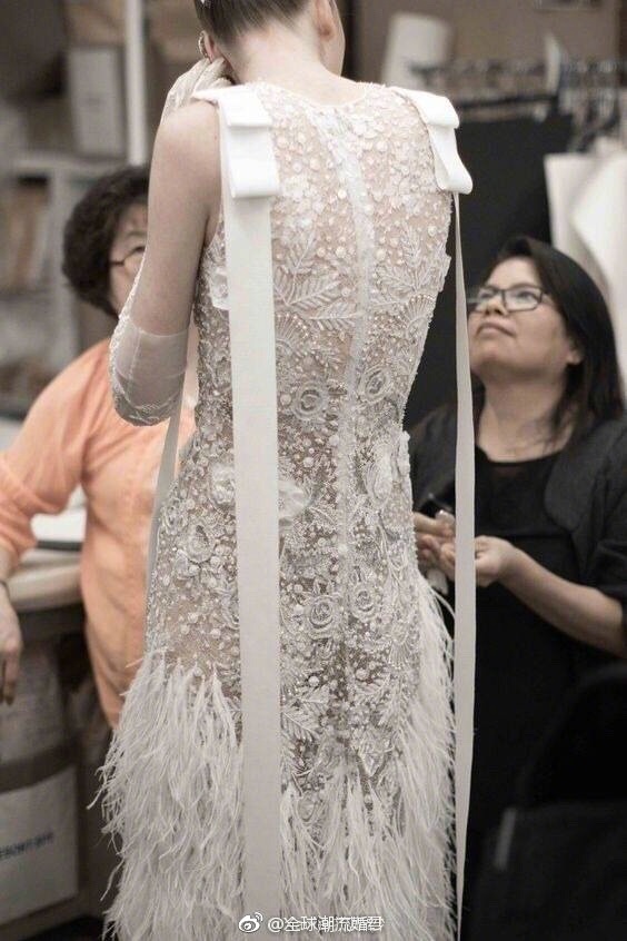 Naeem Khan 2018秋冬婚纱系列让人迷醉的异域新娘图