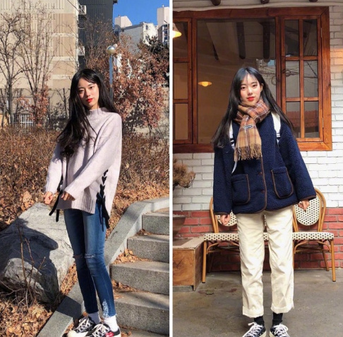 青春活力的元气少女日常穿衣搭配参考