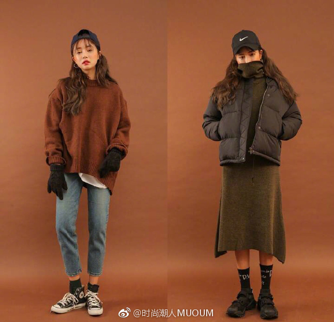 冬季休闲运动风女孩穿衣搭配有范参考
