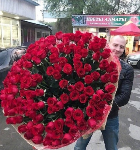 唯美鲜花图片_国外超流行送的oversize花束图片