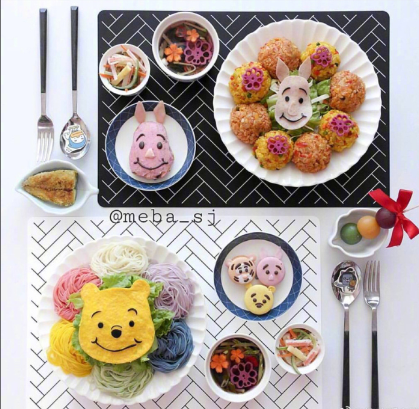 健康营养美食图片_幸福的两人早餐