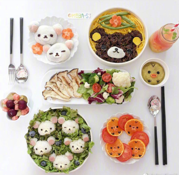 健康营养美食图片_幸福的两人早餐