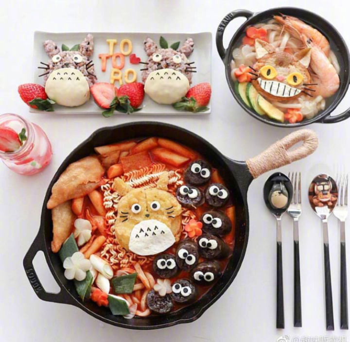 健康营养美食图片_幸福的两人早餐