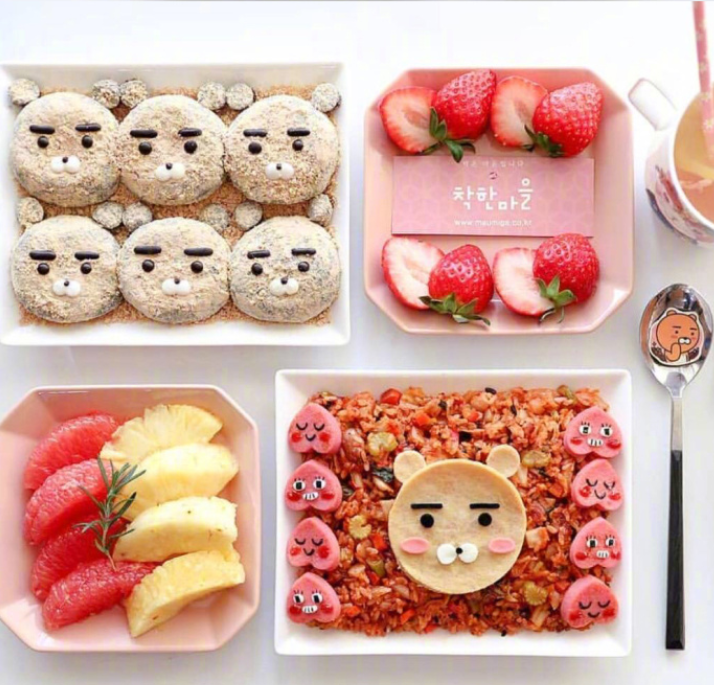 健康营养美食图片_幸福的两人早餐