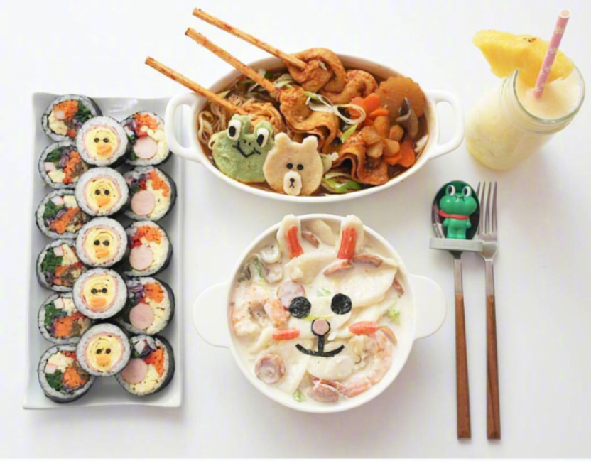 健康营养美食图片_幸福的两人早餐