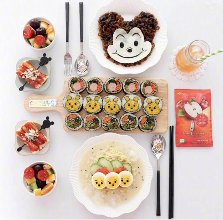 健康营养美食图片_幸福的两人早餐