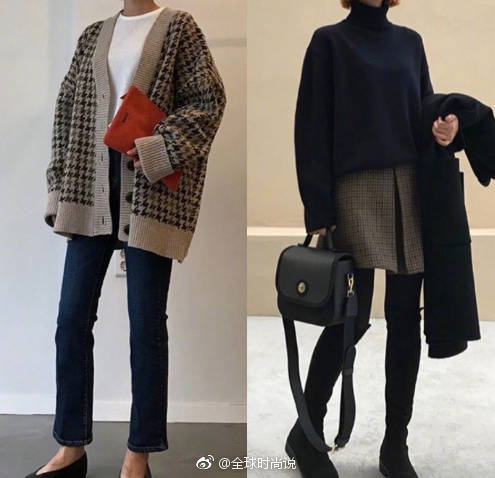时尚又不夸张的休闲上班穿衣搭配look