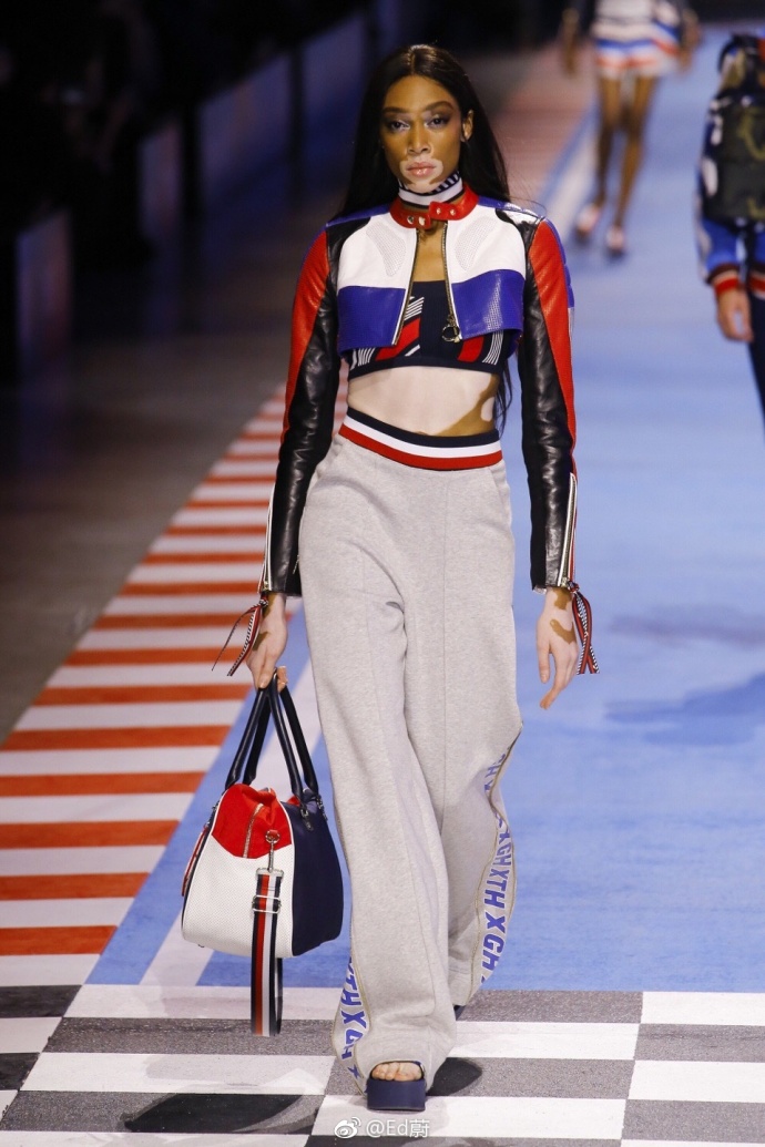 欧美时尚品牌Tommy Hilfiger F/W米兰时装周Gigi Hadid和