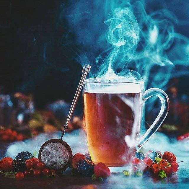 给自己一杯下午茶图片