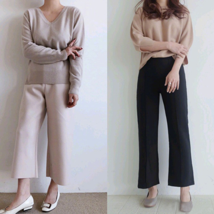 超百搭针织衫穿衣搭配LOOK