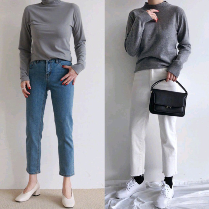 超百搭针织衫穿衣搭配LOOK
