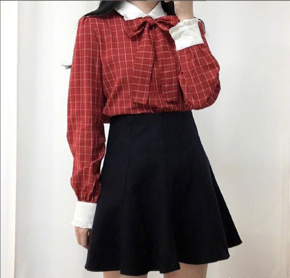 天气暖了小裙子穿起来甜美风搭配look